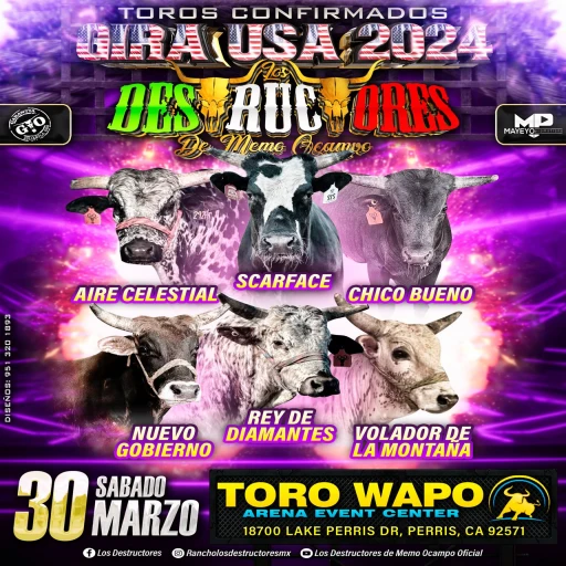 Gira USA 2024 Los Destructores