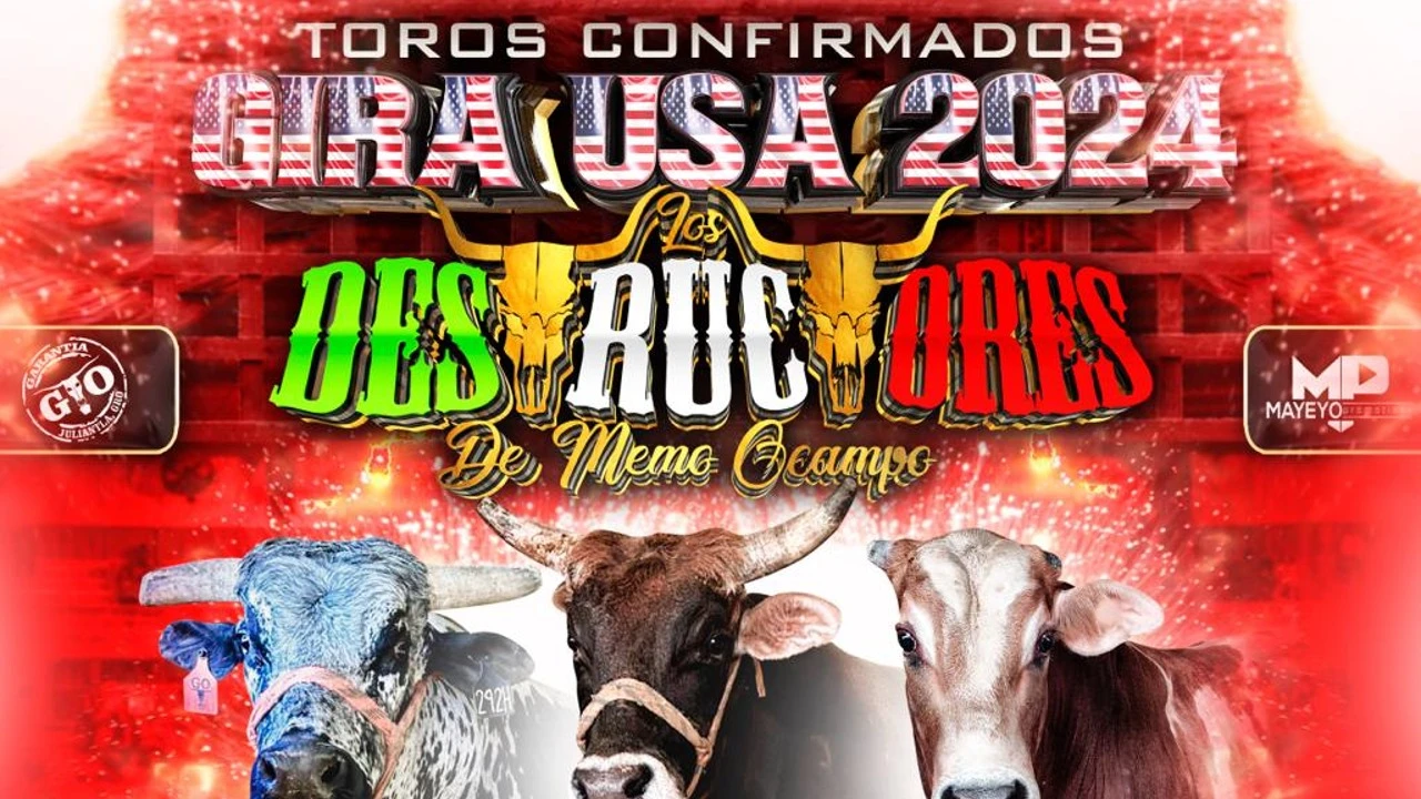 Gira USA 2024 Jaripeo Baile Los Destructores